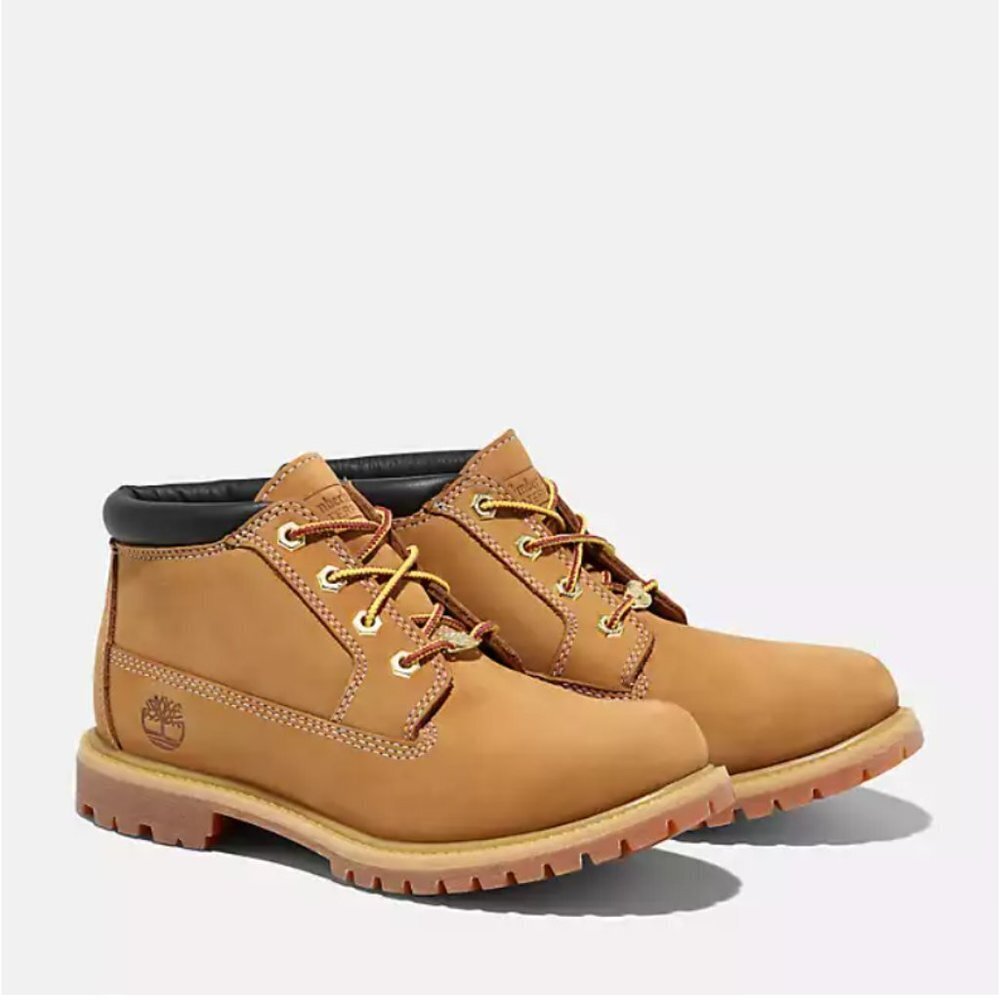 Timberland Tan Lace Up Boots
